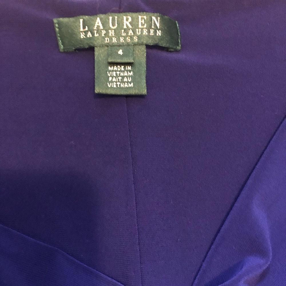 Royal Blue Ralph Lauren Dress - Picture 3 of 3